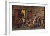 'An Amusing Story',1877, (1938)-Giovanni Battista Quadrone-Framed Giclee Print