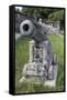 An Ancient Cannon in the Grounds of the Imperial Citadel-Charlie Harding-Framed Stretched Canvas