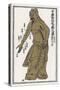 An Ancient Chinese Acupuncture Chart-T'ongjen Tschen Kieou King-Stretched Canvas