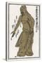 An Ancient Chinese Acupuncture Chart-T'ongjen Tschen Kieou King-Stretched Canvas