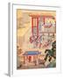 An Ancient Chinese Public Examination, Facsimile of Original Chinese Scroll-null-Framed Giclee Print