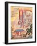 An Ancient Chinese Public Examination, Facsimile of Original Chinese Scroll-null-Framed Giclee Print