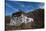 An ancient chorten along the Laya-Gasa trekking route near Jangothang, Bhutan, Himalayas, Asia-Alex Treadway-Stretched Canvas