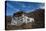 An ancient chorten along the Laya-Gasa trekking route near Jangothang, Bhutan, Himalayas, Asia-Alex Treadway-Stretched Canvas