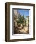 An Ancient Colonnade, Italy-Carl Frederic Aagaard-Framed Premium Giclee Print