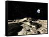 An Ancient Lava Flow on Earth's Moon-Stocktrek Images-Framed Stretched Canvas