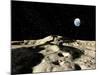 An Ancient Lava Flow on Earth's Moon-Stocktrek Images-Mounted Premium Photographic Print