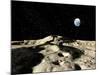An Ancient Lava Flow on Earth's Moon-Stocktrek Images-Mounted Photographic Print