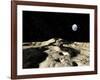 An Ancient Lava Flow on Earth's Moon-Stocktrek Images-Framed Photographic Print