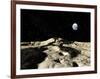 An Ancient Lava Flow on Earth's Moon-Stocktrek Images-Framed Photographic Print