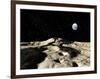 An Ancient Lava Flow on Earth's Moon-Stocktrek Images-Framed Photographic Print