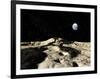 An Ancient Lava Flow on Earth's Moon-Stocktrek Images-Framed Photographic Print