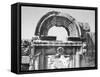 An Ancient Marble Portal from a Synagogue-null-Framed Stretched Canvas