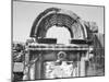 An Ancient Marble Portal from a Synagogue-null-Mounted Photographic Print