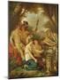 An Ancient Marriage (Oil on Canvas)-Jean Jacques II Lagrenee-Mounted Giclee Print