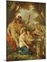 An Ancient Marriage (Oil on Canvas)-Jean Jacques II Lagrenee-Mounted Giclee Print