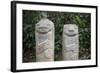 An ancient pre-Columbian stone carving at San Agustin, UNESCO World Heritage Site, South Colombia-Alex Treadway-Framed Photographic Print