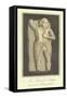 An Ancient Statue Found in Monmouthshire-null-Framed Stretched Canvas