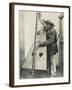 An Andean Harpist with His Harp-null-Framed Photographic Print