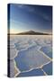 An Andean Volcano Rises Above the Salar De Uyuni-Roberto Moiola-Stretched Canvas