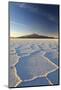 An Andean Volcano Rises Above the Salar De Uyuni-Roberto Moiola-Mounted Photographic Print