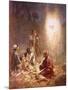 An Angel Announcing to the Shepherds of Bethlehem the Birth of Jesus-William Brassey Hole-Mounted Giclee Print