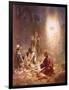 An Angel Announcing to the Shepherds of Bethlehem the Birth of Jesus-William Brassey Hole-Framed Giclee Print