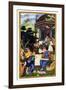 An Angel Conversing with a Group of Europeans, C. 1610-null-Framed Giclee Print