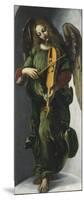 An Angel in Green with a Vielle-Leonardo da Vinci-Mounted Giclee Print