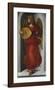 An Angel in Red with a Lute-Leonardo Da Vinci-Framed Premium Giclee Print