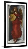 An Angel in Red with a Lute-Leonardo da Vinci-Framed Giclee Print