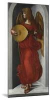 An Angel in Red with a Lute-Leonardo da Vinci-Mounted Giclee Print