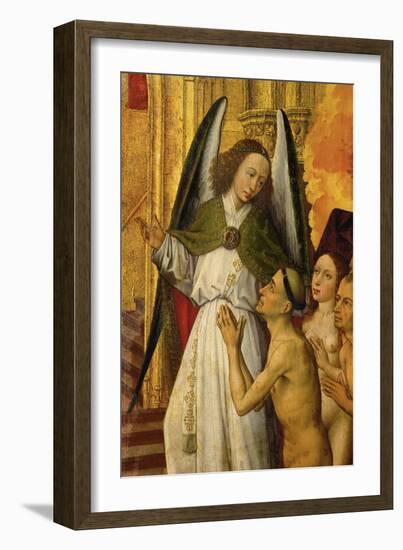 An Angel Leading the Righteous to Paradise, a Golden Cathedral-Rogier van der Weyden-Framed Giclee Print