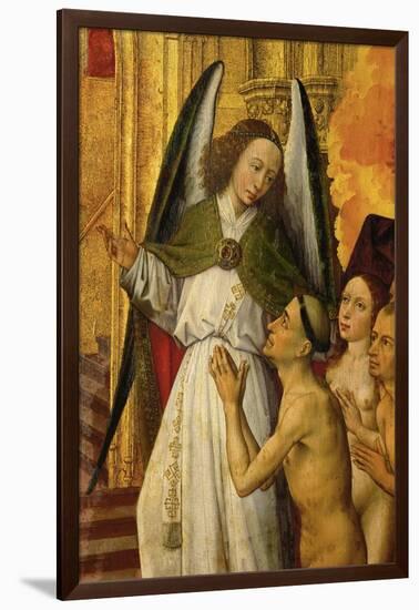 An Angel Leading the Righteous to Paradise, a Golden Cathedral-Rogier van der Weyden-Framed Giclee Print