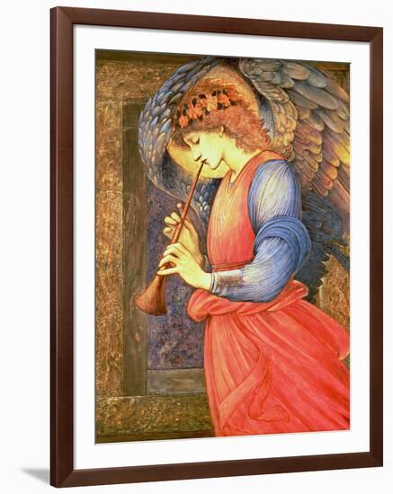 An Angel Playing a Flageolet, 1878-Edward Burne-Jones-Framed Giclee Print