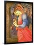 An Angel Playing a Flageolet, 1878-Edward Burne-Jones-Framed Giclee Print