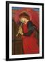 An Angel Playing a Flageolet-Edward Burne-Jones-Framed Premium Giclee Print