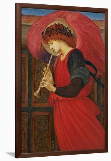 An Angel Playing a Flageolet-Edward Burne-Jones-Framed Giclee Print