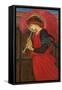 An Angel Playing a Flageolet-Edward Burne-Jones-Framed Stretched Canvas