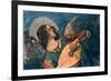 An Angel Playing the Lute, 15th Century-Melozzo Da Forli-Framed Giclee Print