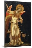 An Angel Protecting a Soul in the Balance from the Devil-Guariento Di Arpo-Mounted Giclee Print