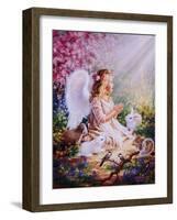 An Angel's Spirit-Dona Gelsinger-Framed Art Print