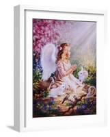 An Angel's Spirit-Dona Gelsinger-Framed Art Print