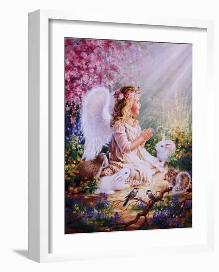 An Angel's Spirit-Dona Gelsinger-Framed Art Print