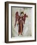 An Angel Speaking in a Dream to the Emperor, Miniature from Oracle of Leo the Wise-null-Framed Giclee Print