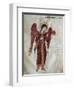 An Angel Speaking in a Dream to the Emperor, Miniature from Oracle of Leo the Wise-null-Framed Giclee Print