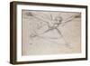 An Angel Striding Among the Stars-William Blake-Framed Giclee Print