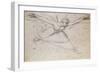 An Angel Striding Among the Stars-William Blake-Framed Giclee Print