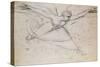 An Angel Striding Among the Stars-William Blake-Stretched Canvas