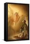 An Angel Visits Mary-Val Bochkov-Framed Stretched Canvas